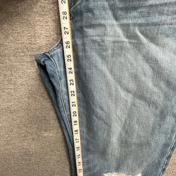 MADEWELL THE DAD JEAN PAINT SPLATTER, SIZE 32, NWT