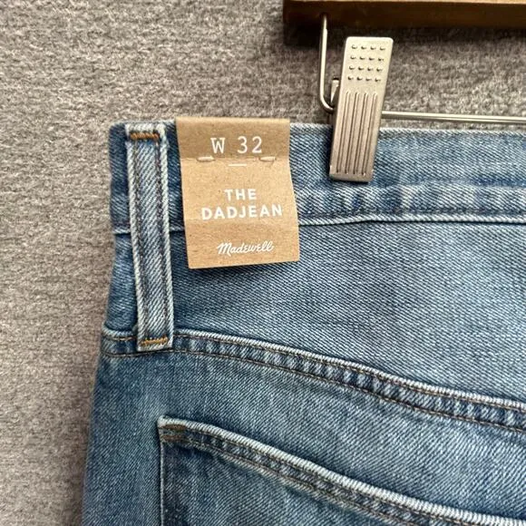 MADEWELL THE DAD JEAN PAINT SPLATTER, SIZE 32, NWT
