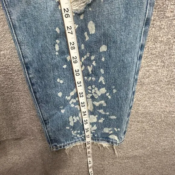 MADEWELL THE DAD JEAN PAINT SPLATTER, SIZE 32, NWT
