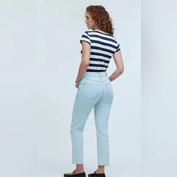 Madewell The Petite Curvy Perfect Vintage Jean Chestnut Wash women Size 26P NWT