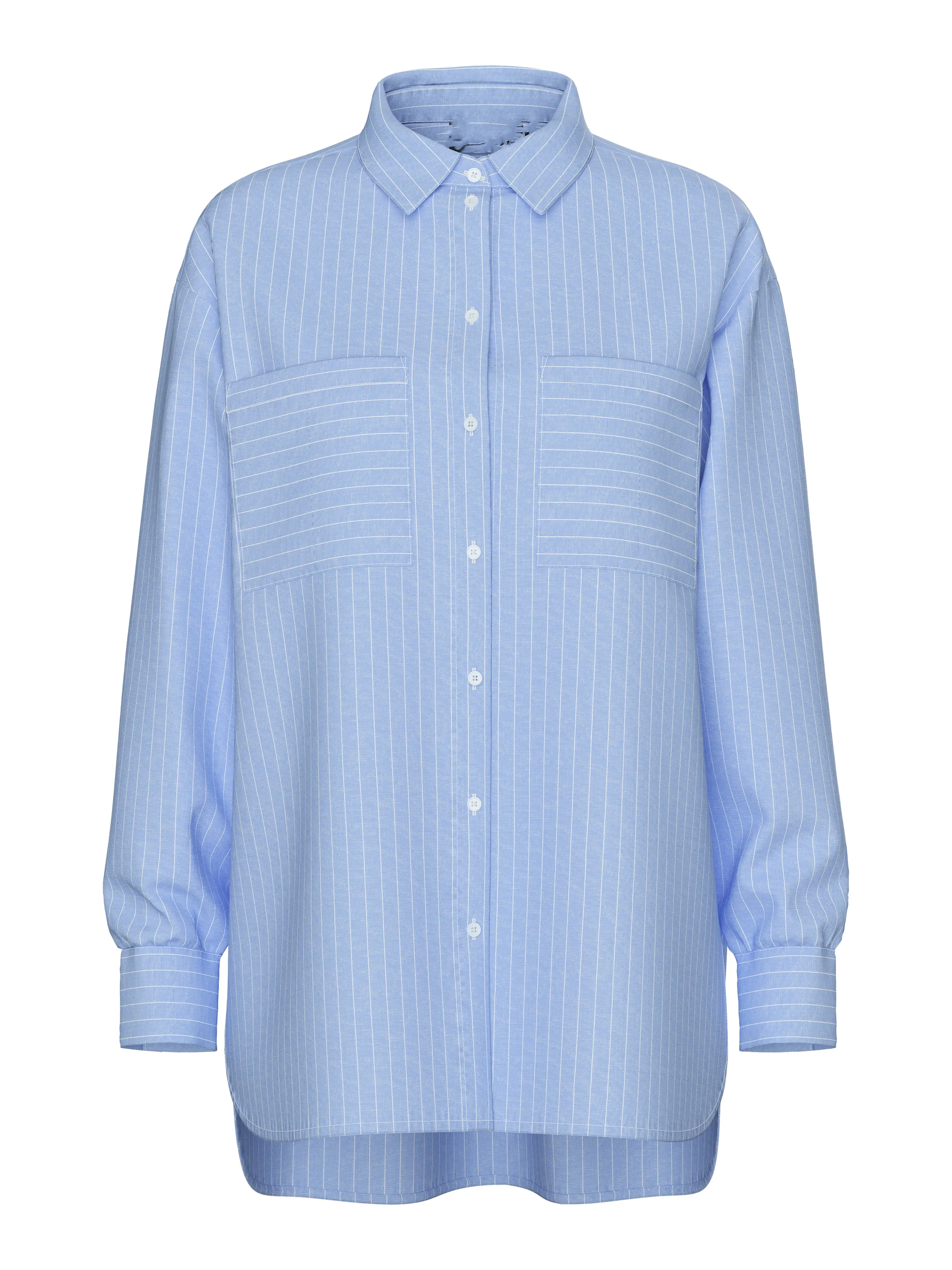 Malia loose blouse grapemist blue
