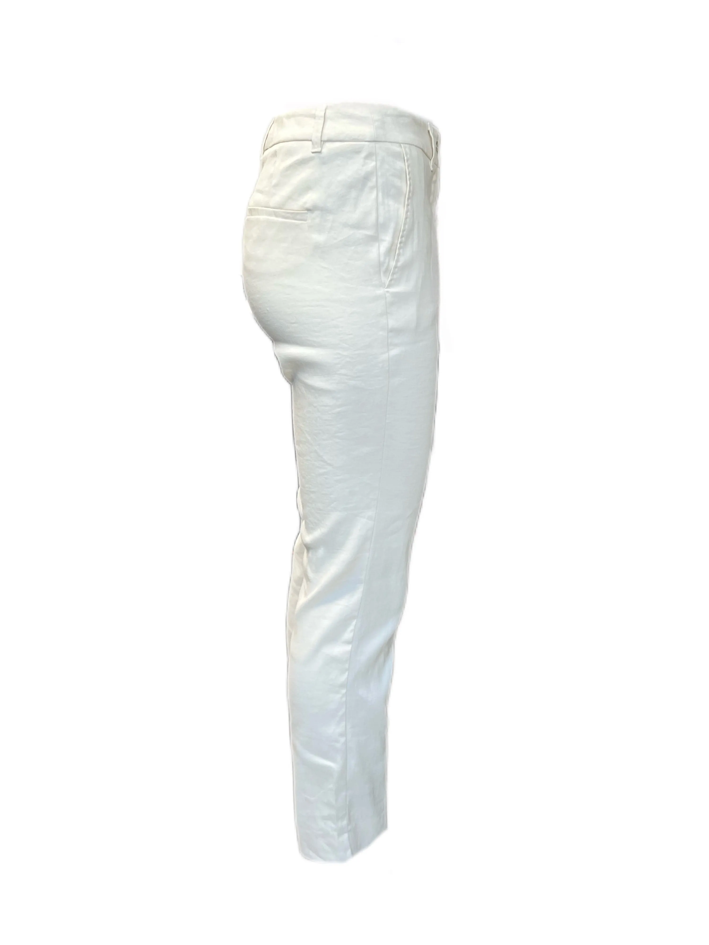 Marella By Max Mara Women's White Vermut Skinny Pants Size 2 NWT