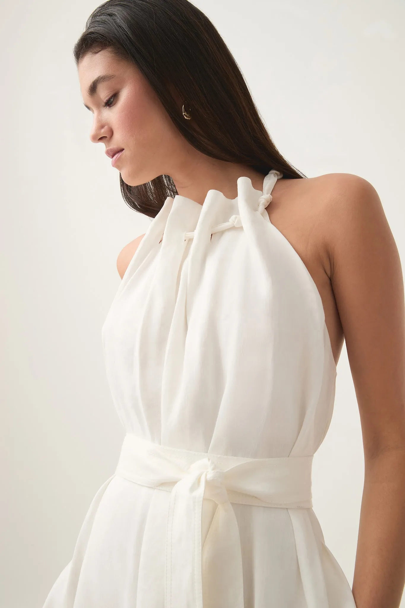 Mariel Trapeze Midi Dress