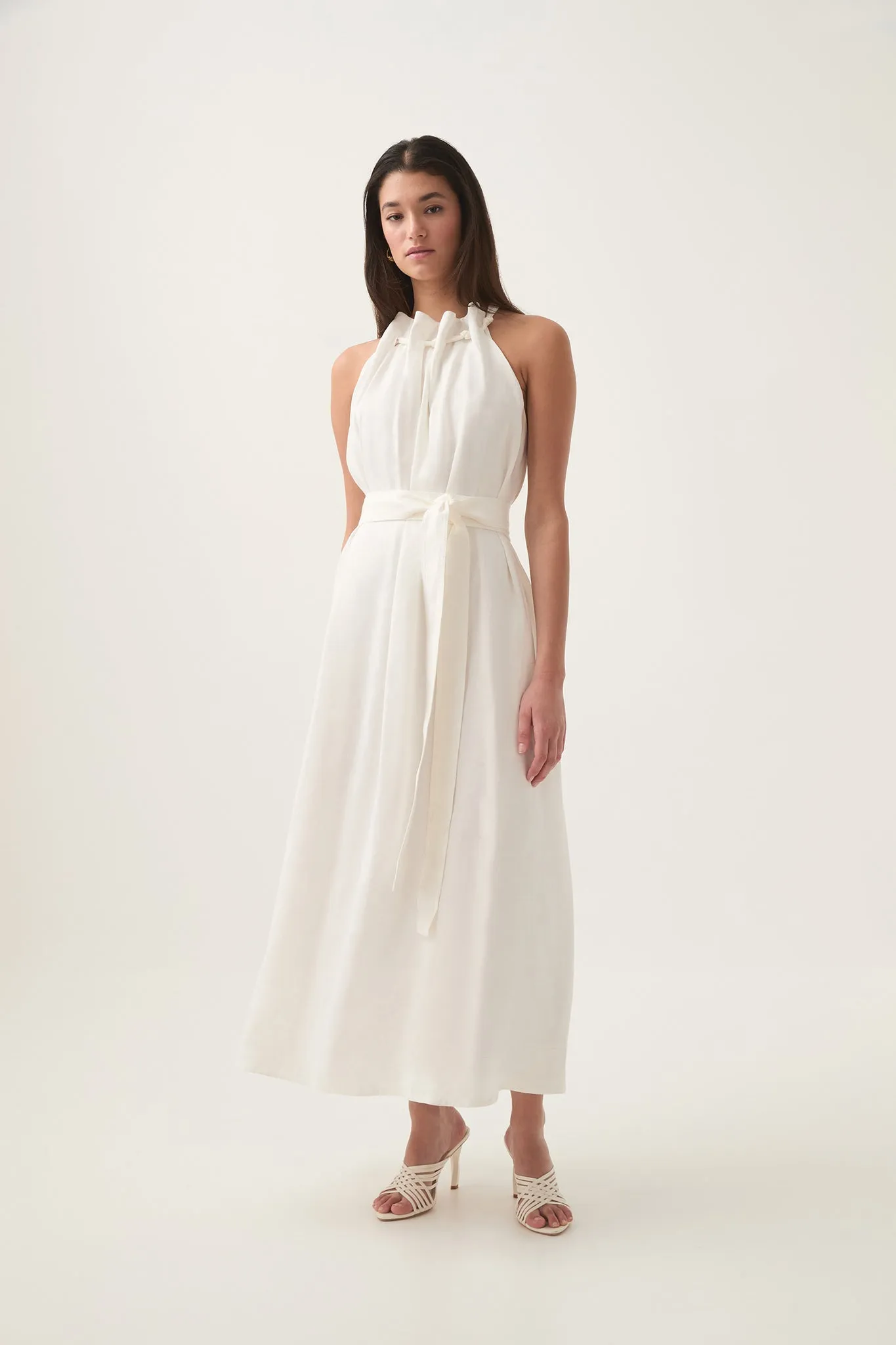 Mariel Trapeze Midi Dress