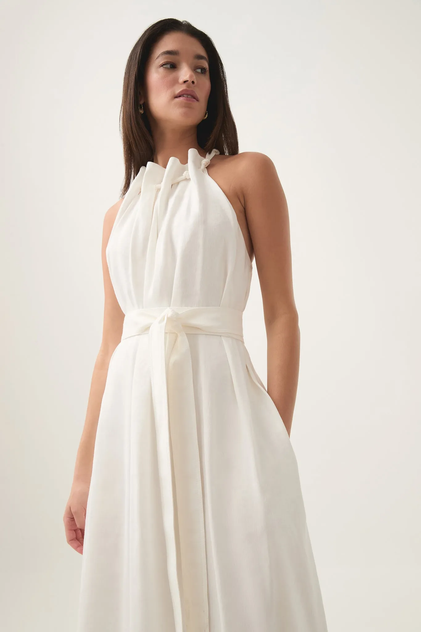 Mariel Trapeze Midi Dress