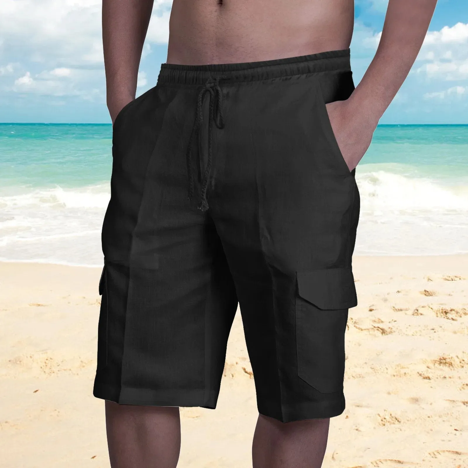 MARSHALL - MULTI POCKET SUMMER SHORTS