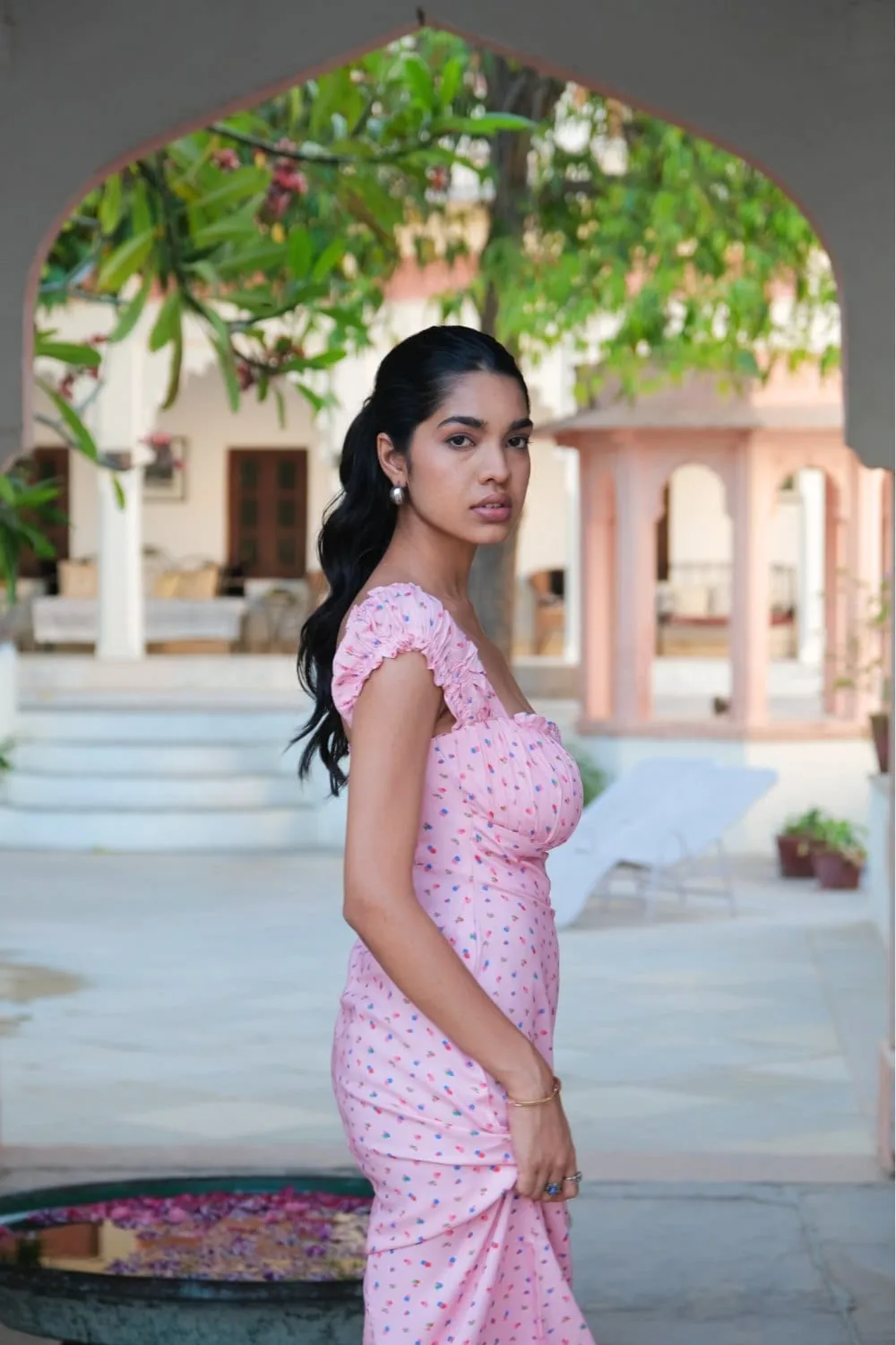 Maya Midi Multicolour Dress