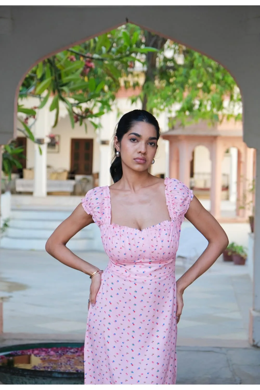 Maya Midi Multicolour Dress