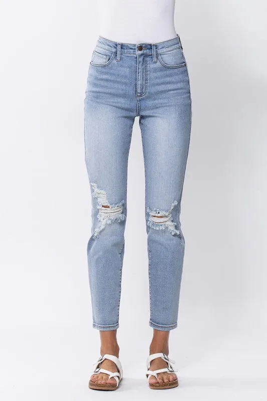 Medium Light High Rise Skinny Jean