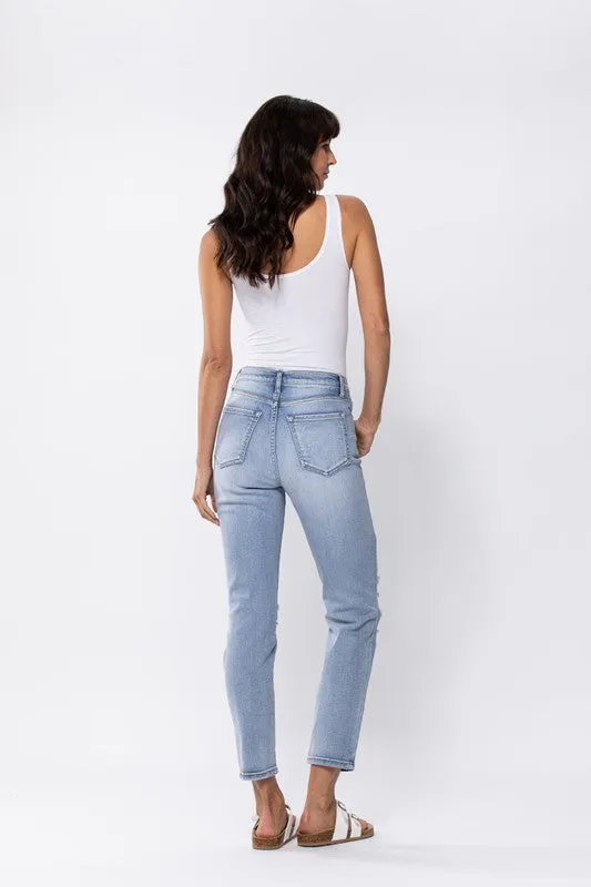 Medium Light High Rise Skinny Jean
