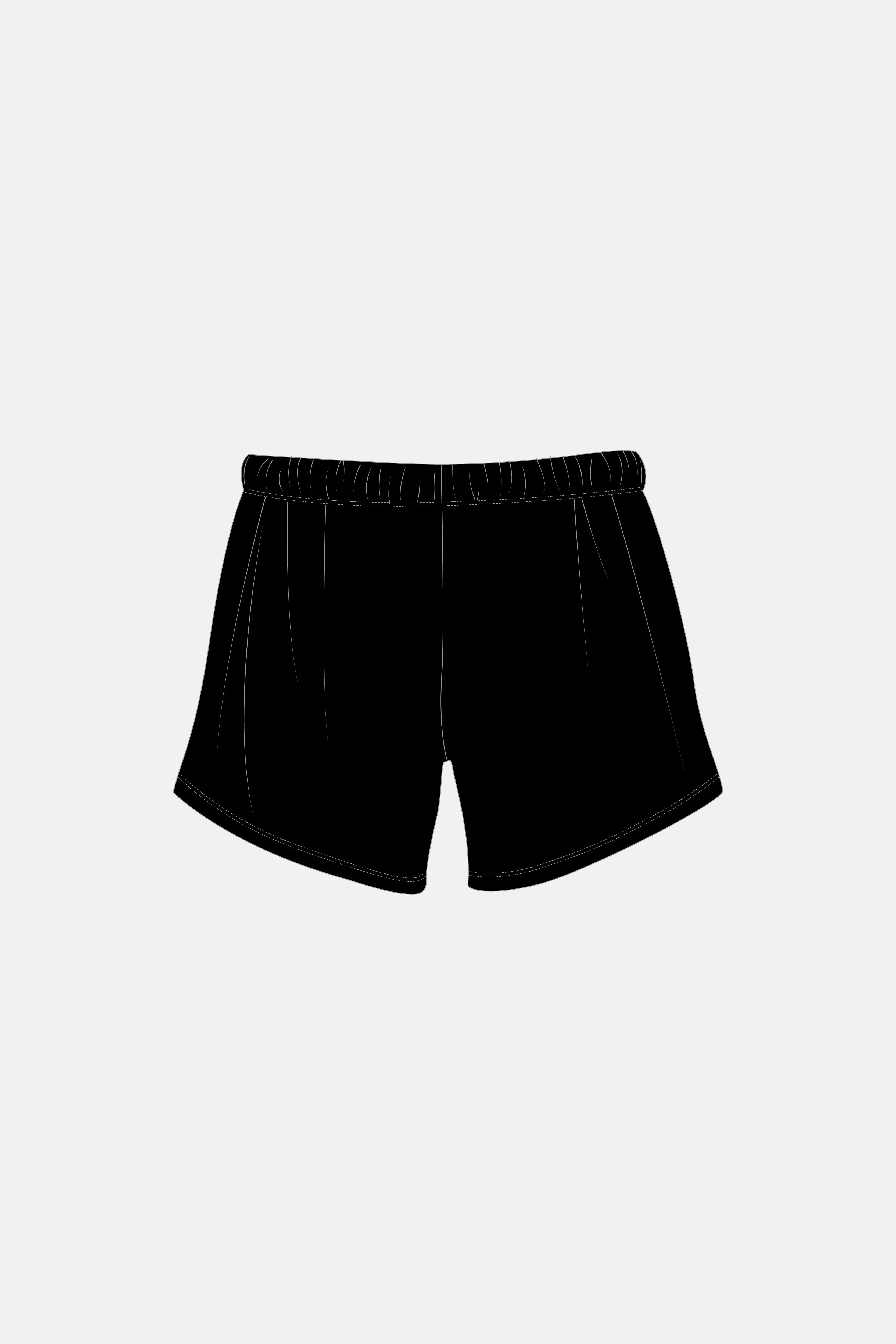 Mens Black MAG Shorts