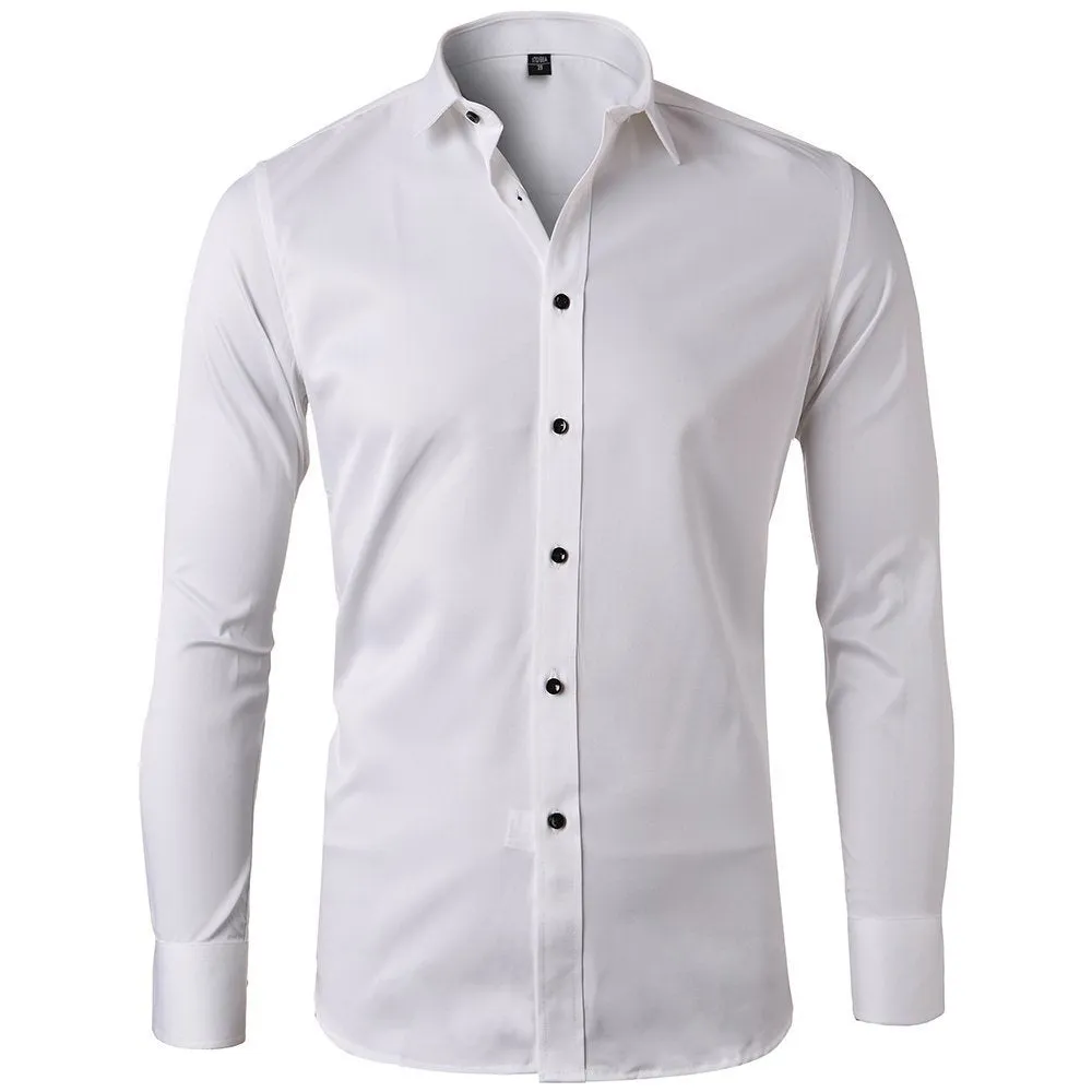 Men's Premium Fitted Dress Shirt