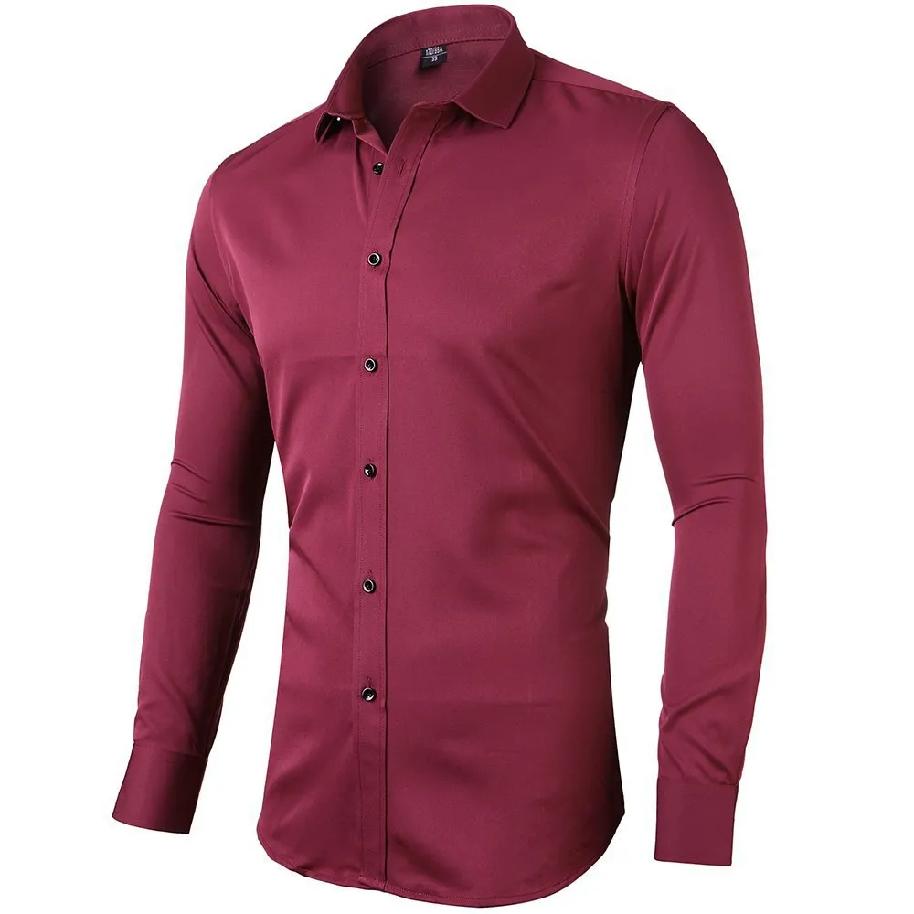 Men's Premium Fitted Dress Shirt