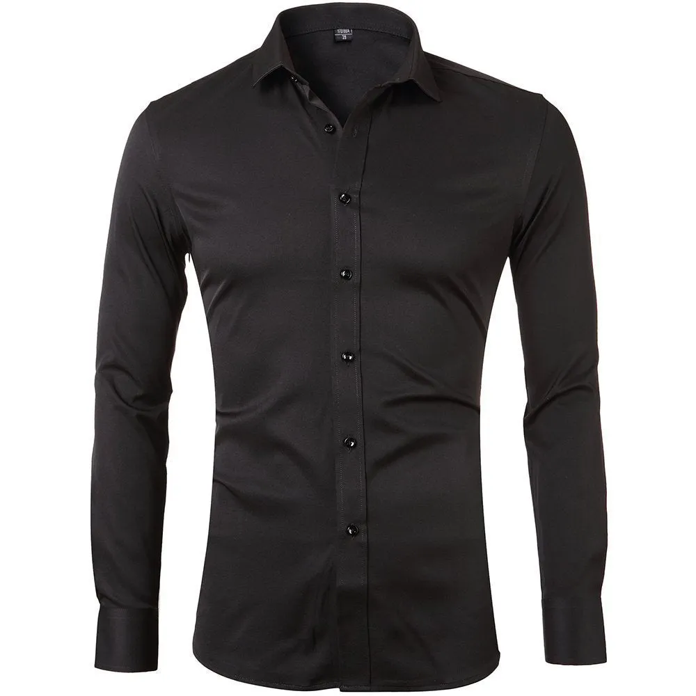 Men's Premium Fitted Dress Shirt