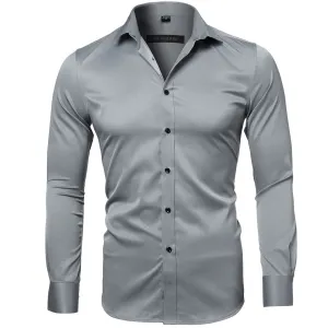 Men's Premium Fitted Dress Shirt