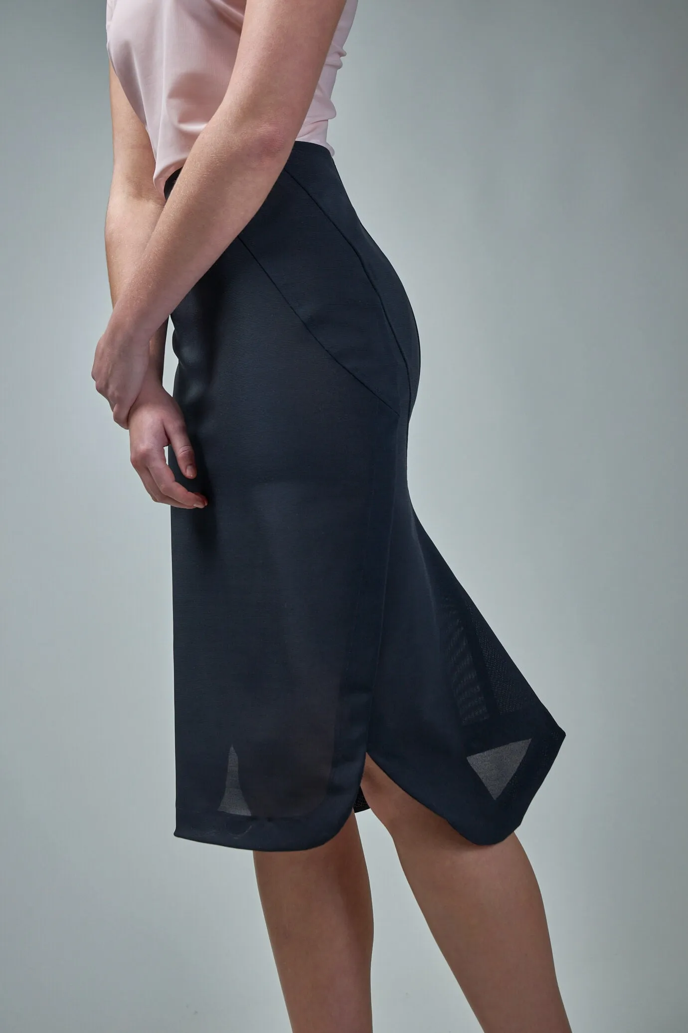 Mermaid Skirt Compact Stretch Tulle