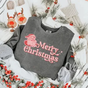 Merry Christmas - Pink Santa