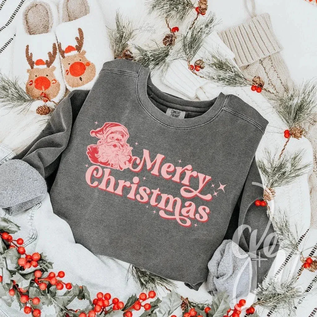 Merry Christmas - Pink Santa