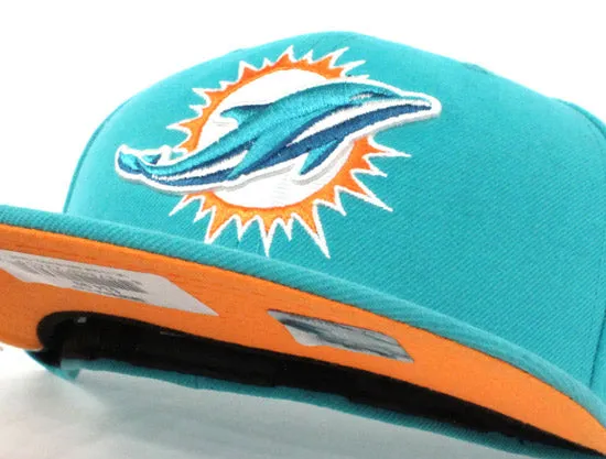 Miami Dolphins NFL New Era 59Fifty Fitted Hat (Team Color)
