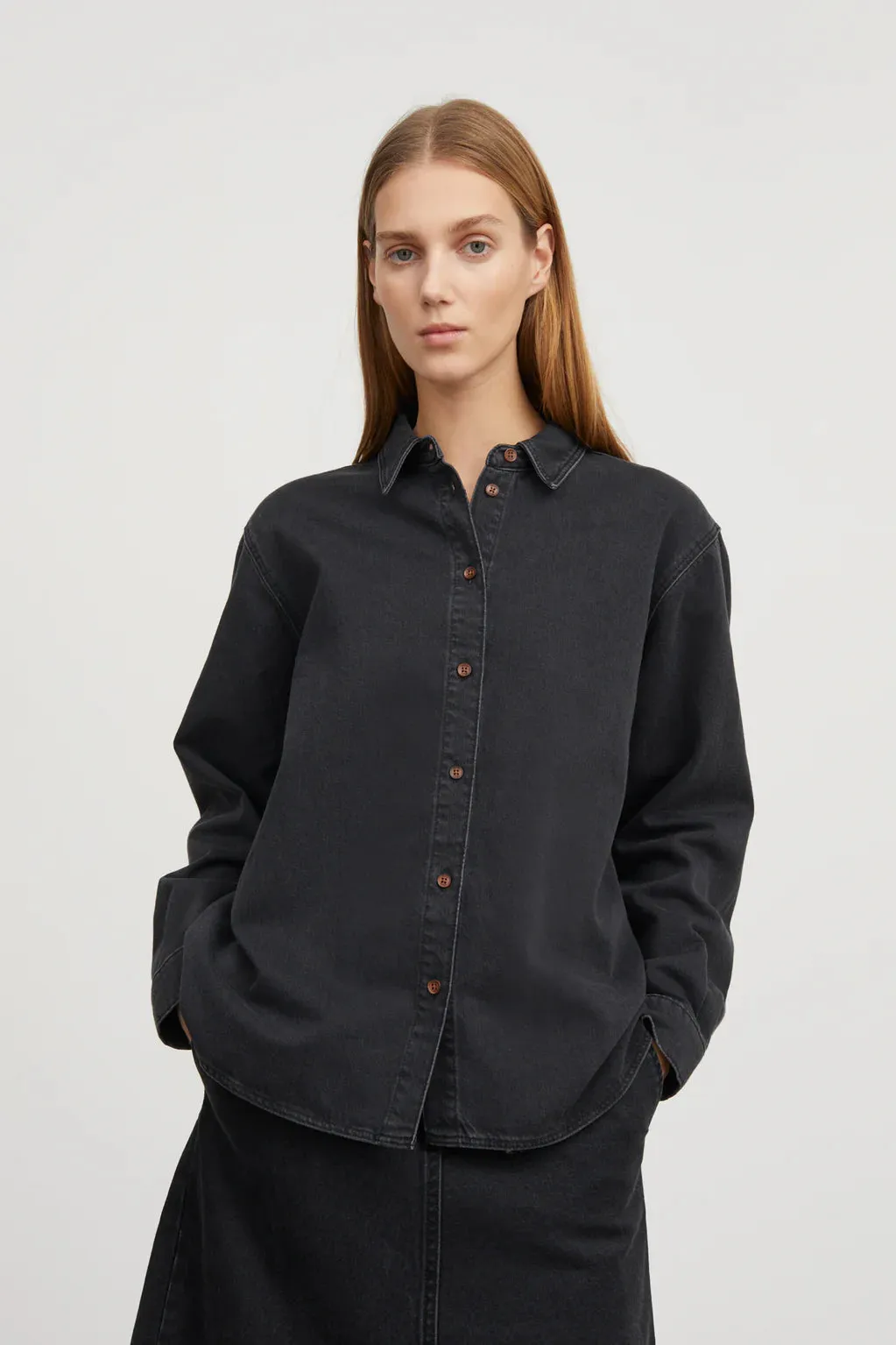 Millington Shirt | Vintage Black