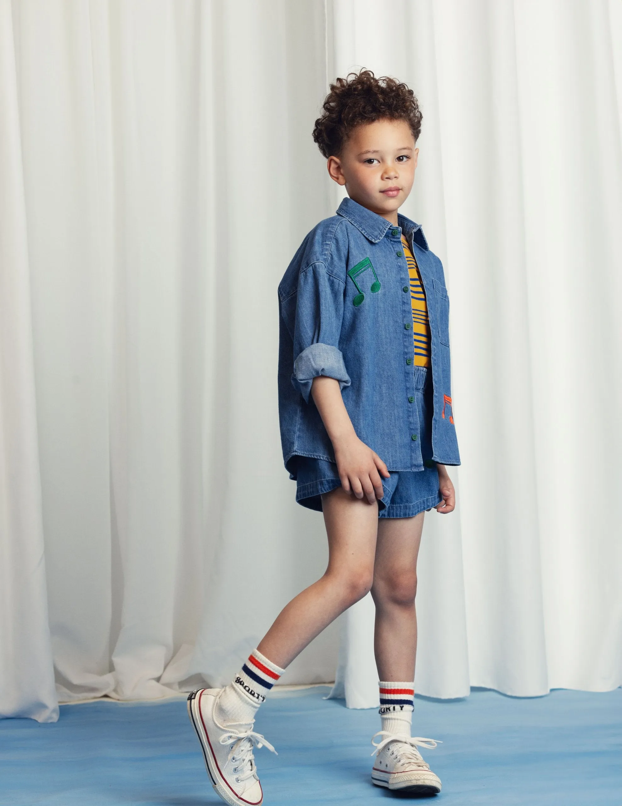 Mini Rodini Stripe Short Sleeve Tee
