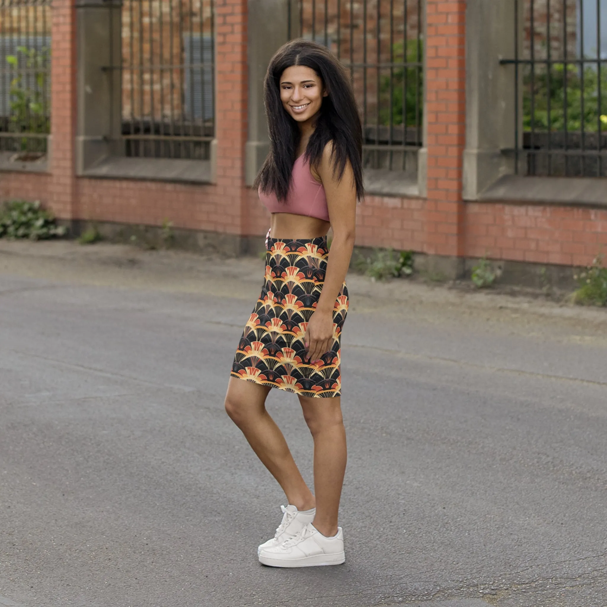 Mini Skirt - Gilded Highlights