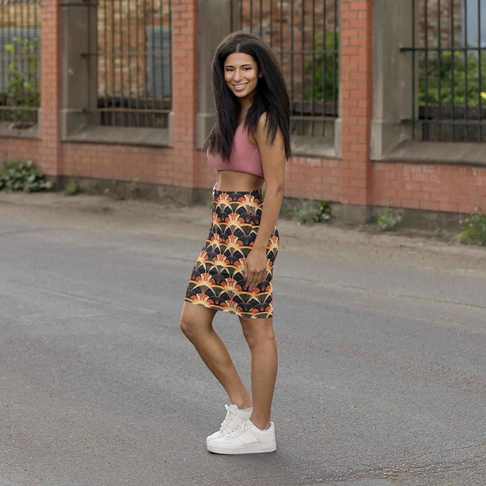 Mini Skirt - Gilded Highlights