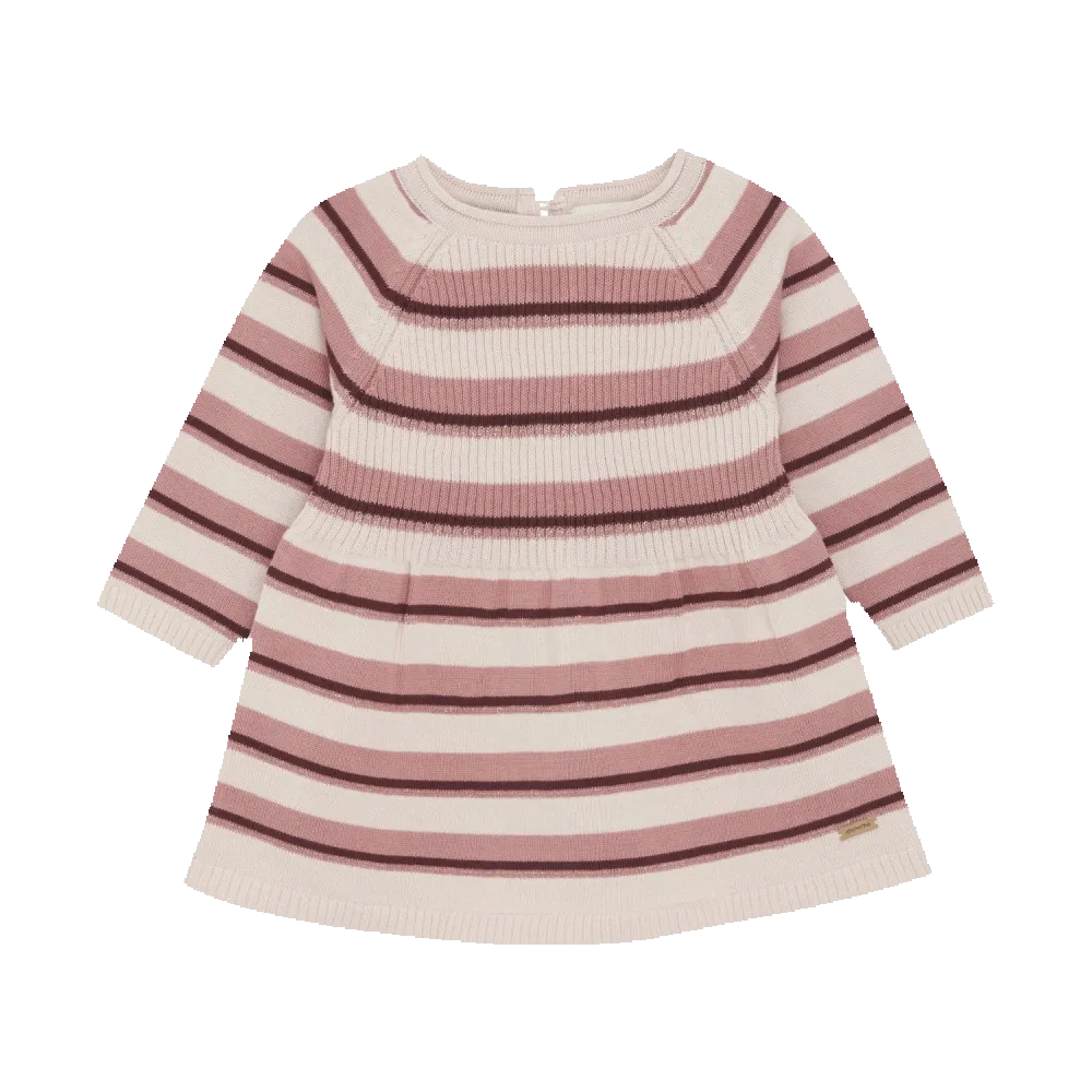Minymo Striped Sweater Dress