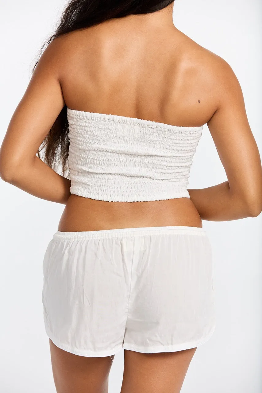 Moana Shorts - White