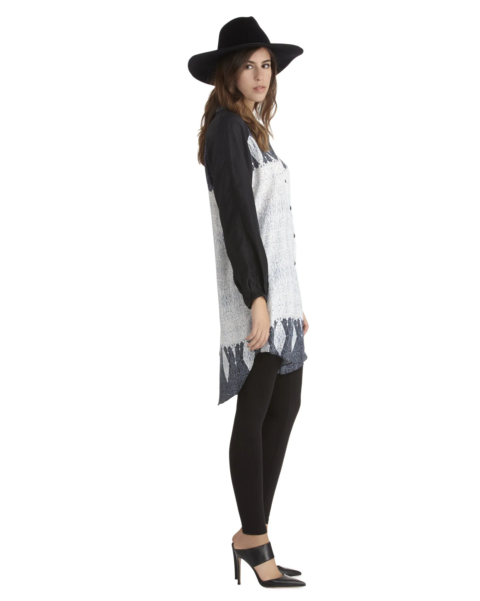Morgan Carper Sutra Silk Shirt Dress - FINAL SALE