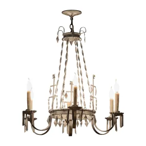 Multi Tier Steel Chandelier