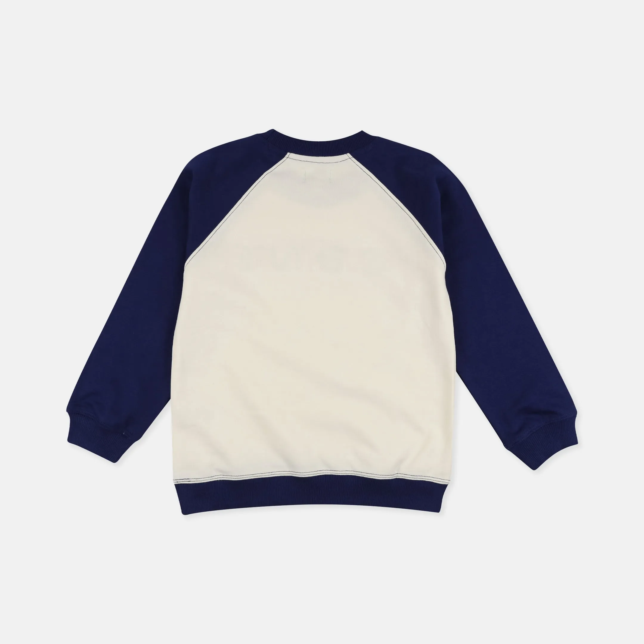 Multicoloured Adventure Slogan Applique Sweatshirt