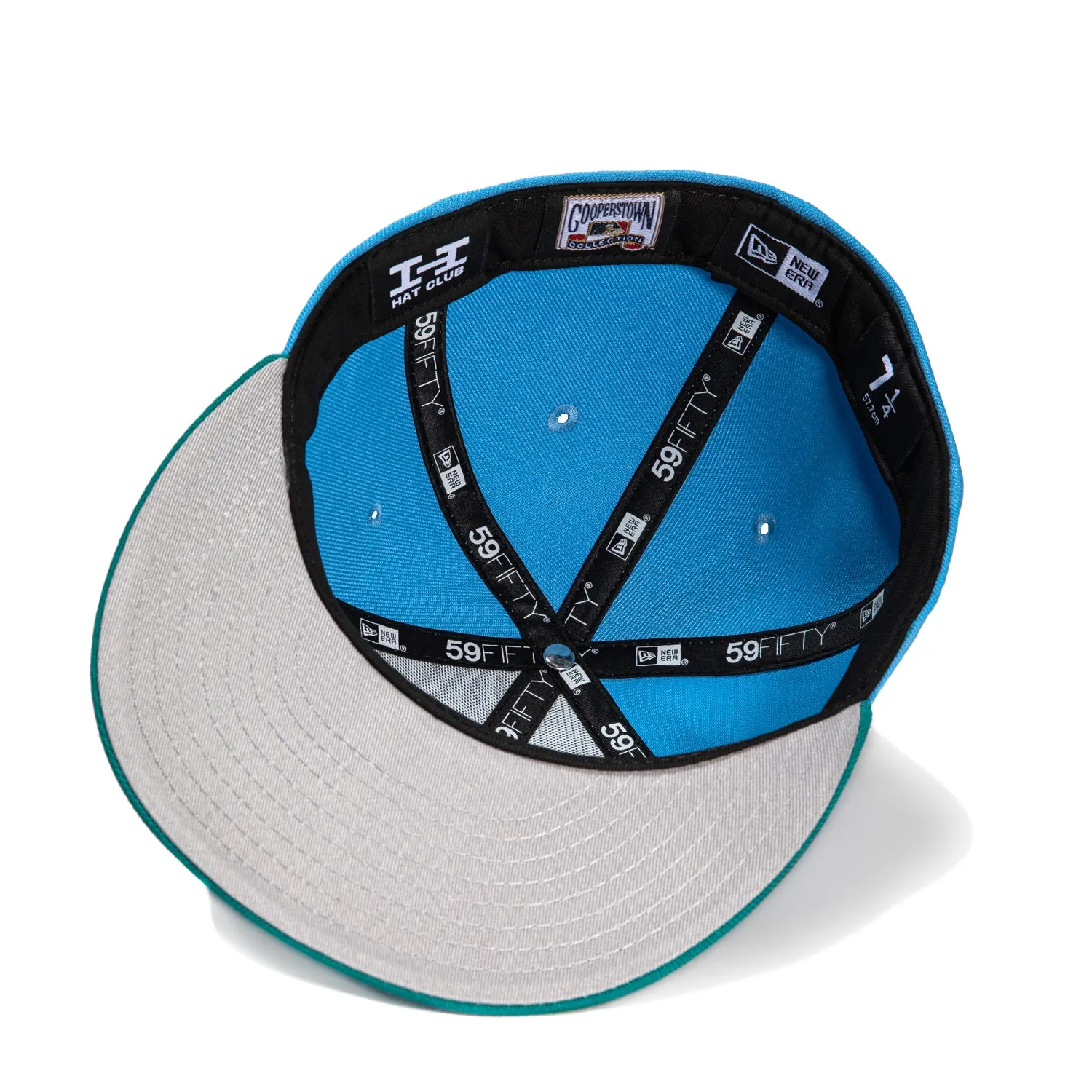 New Era 59Fifty Caribbean Waters Pittsburgh Pirates 2006 All Star Game Patch Word Hat - Light Blue, Teal