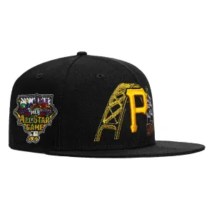 New Era 59Fifty State Stitch Pittsburgh Pirates 2006 All Star Game Patch Hat - Black