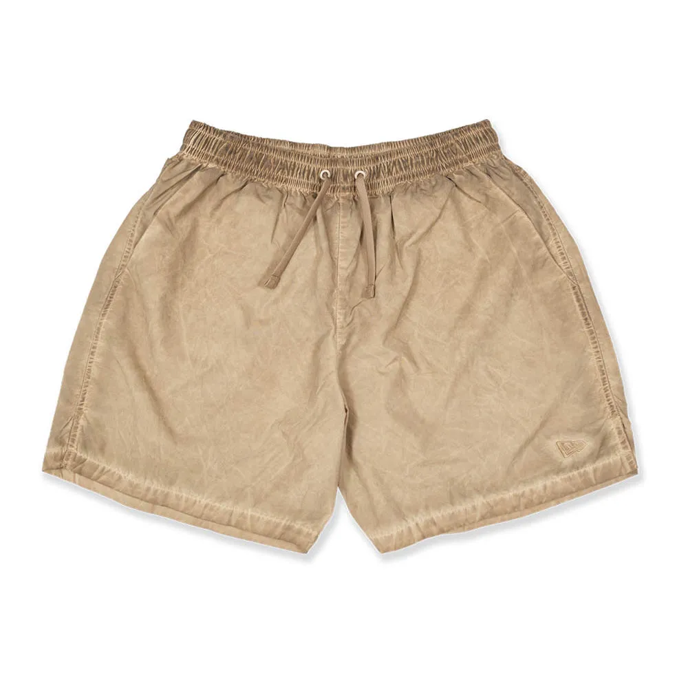 New Era Khaki Washed Shorts