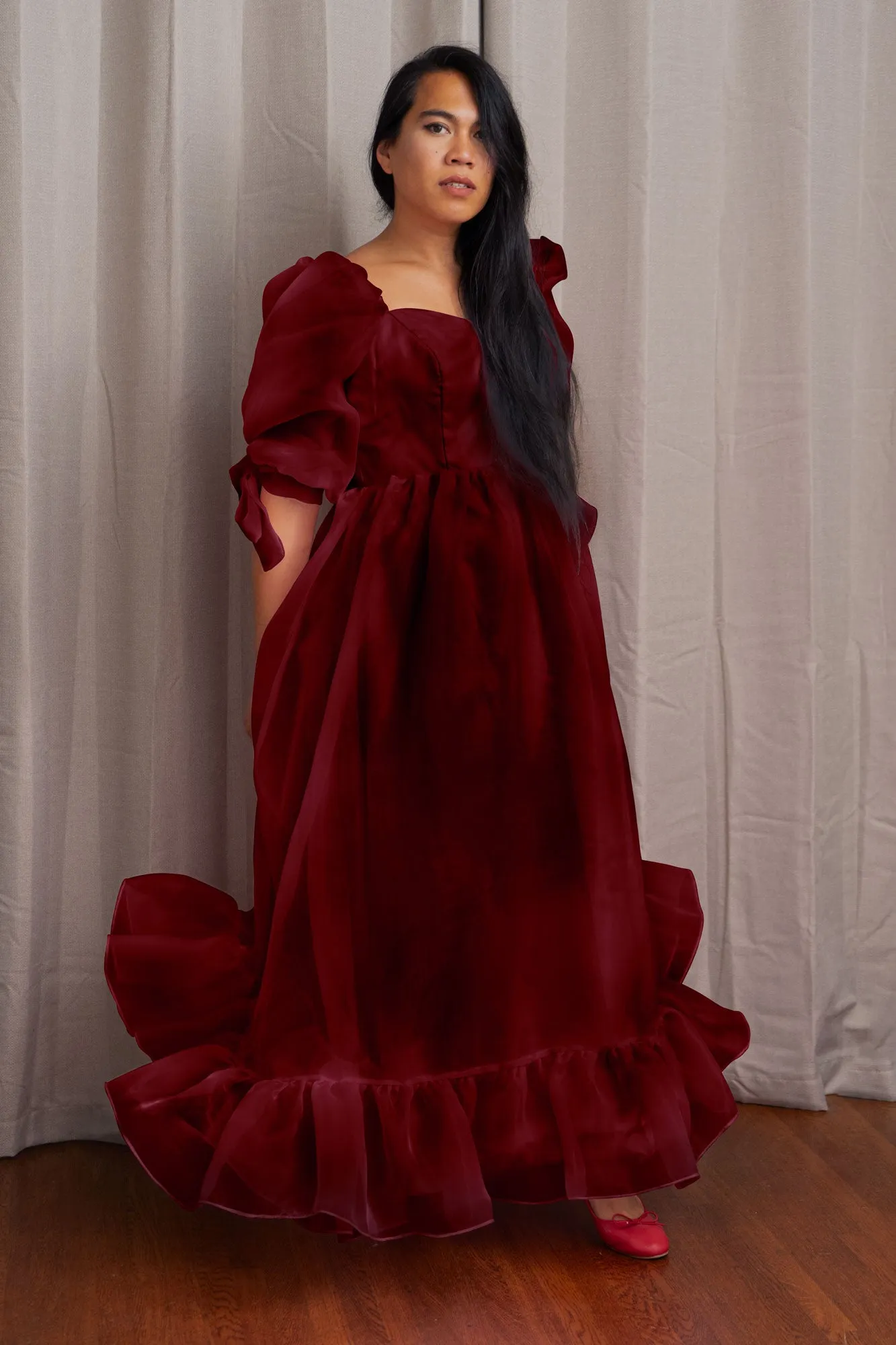 Night Ruby Tulle Dress