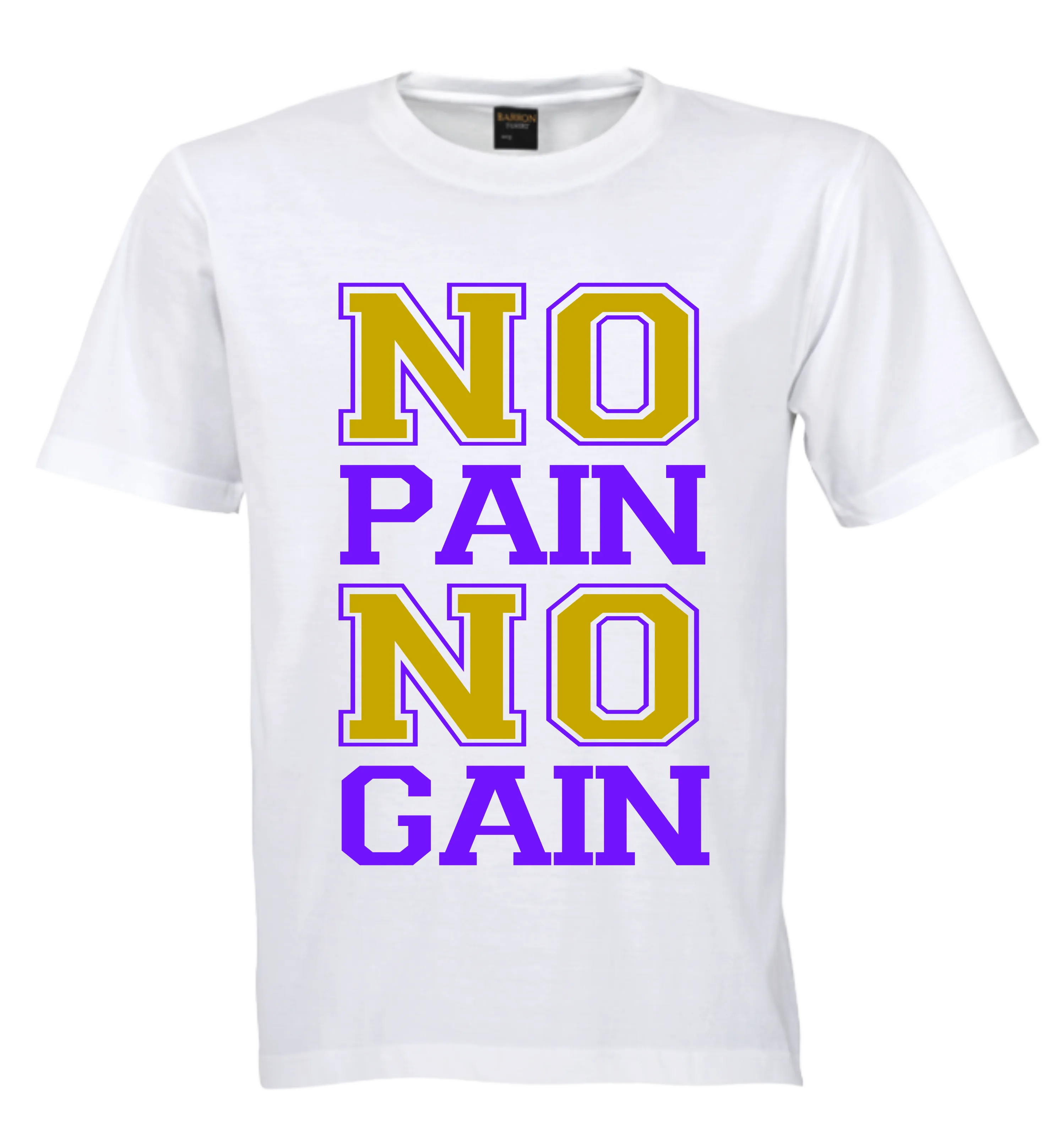 No Pain No Gain Pink and Green
