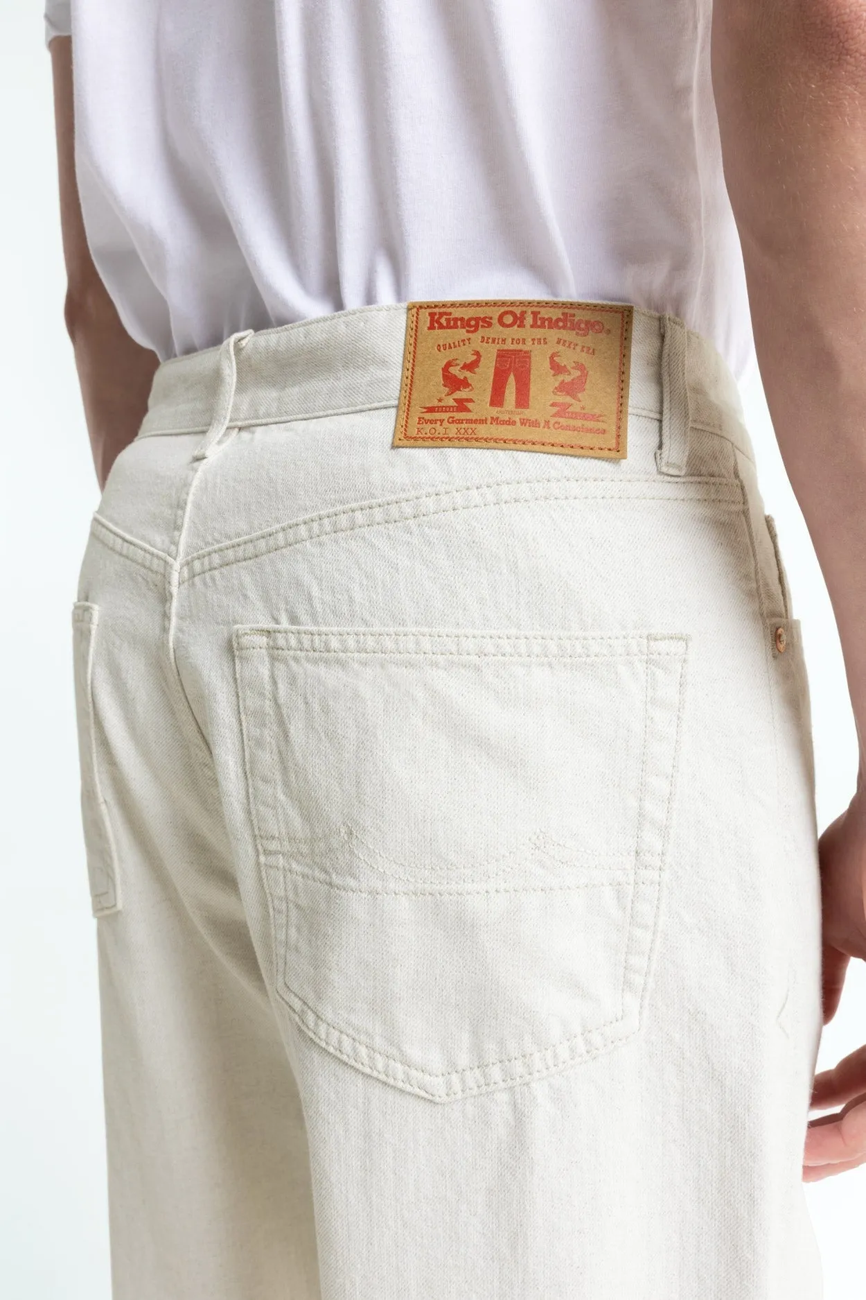 Noah Unisex Jeans Amsterdam Undyed