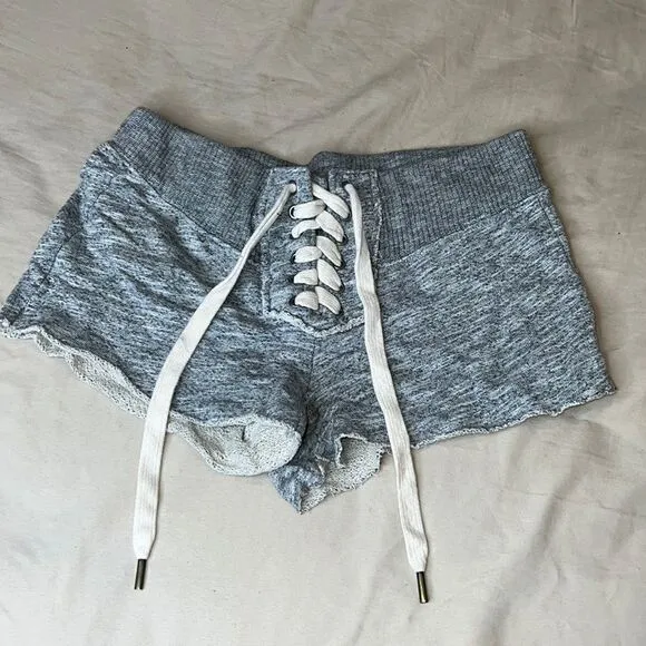 NSF Size P shorts gray tie up