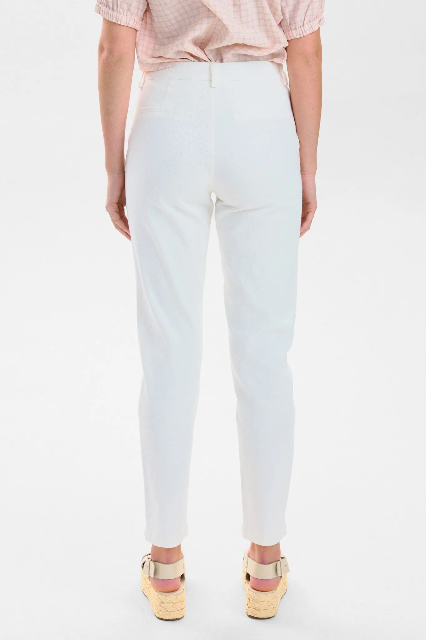 NUCARLISLE JEANS - Bright White