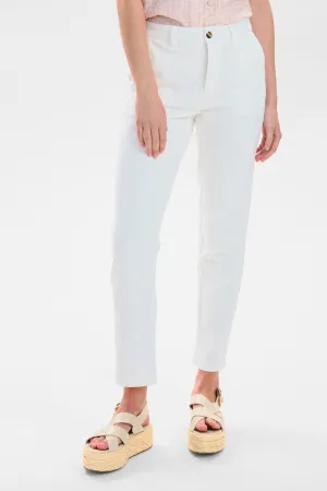 NUCARLISLE JEANS - Bright White