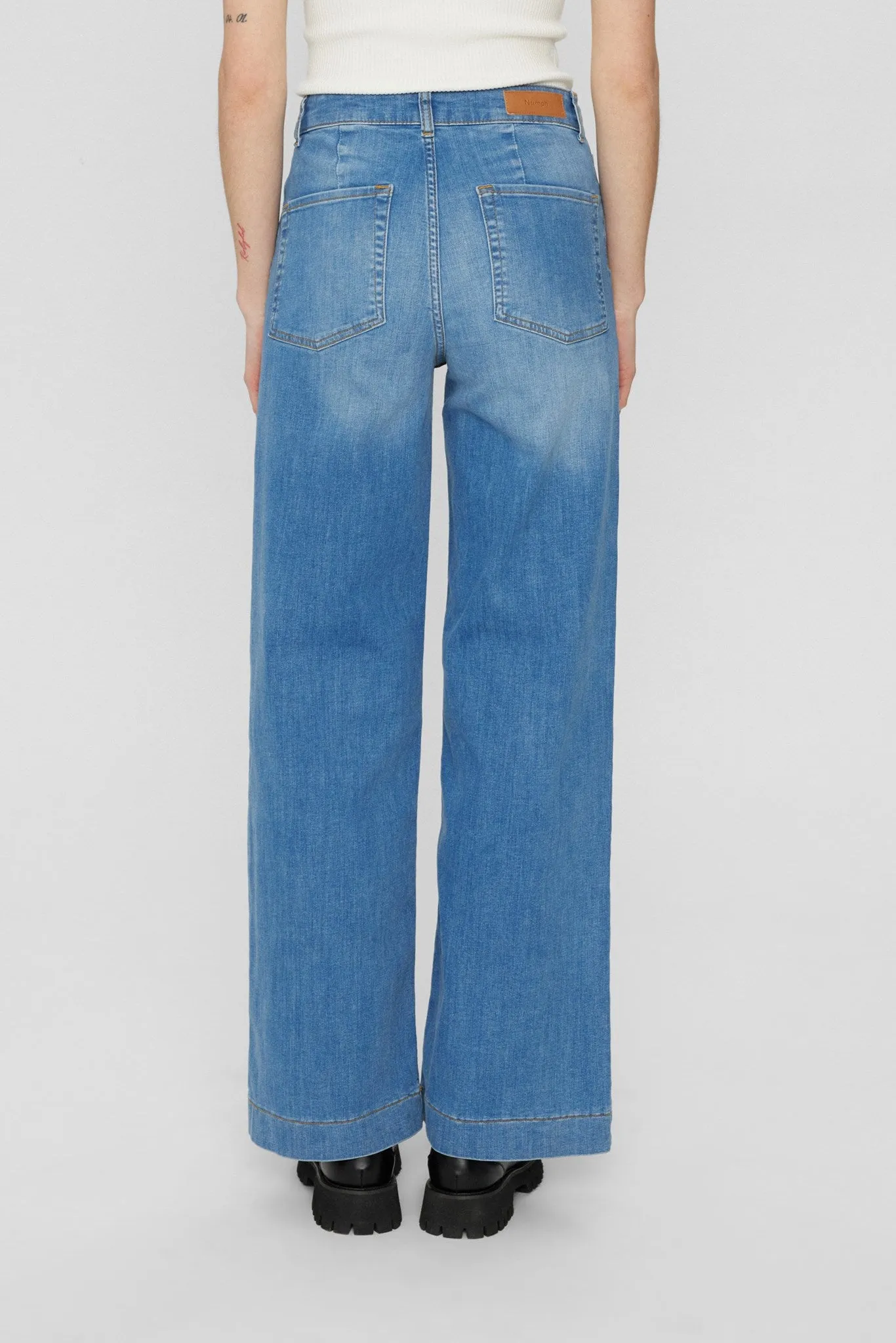 NUPARIS JEANS LONG LIGHT BLUE - Light Blue Denim