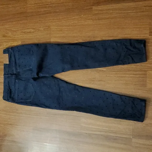 NWOT Madewell Flocked Dots Edition 9&quot; High -Rise Women's Skinny Jeans - Size 27