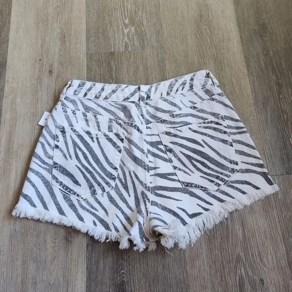 NWT PACSUN HIGH RISE FESTIVAL SHORTS