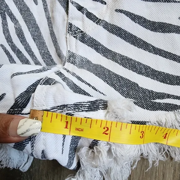 NWT PACSUN HIGH RISE FESTIVAL SHORTS