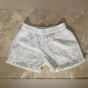 NWT. Raga white eyelet elastic waist shorts. Size XS