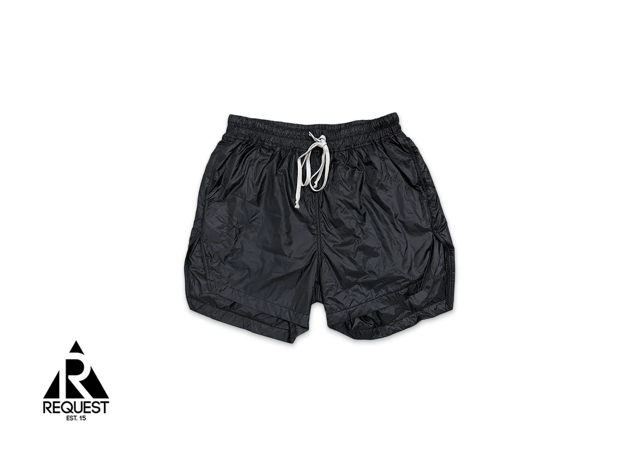 Nylon Boxer Shorts "Black"