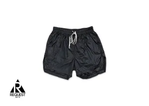 Nylon Boxer Shorts "Black"