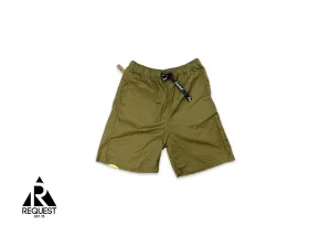 Nylon Smiley Shorts "Olive"