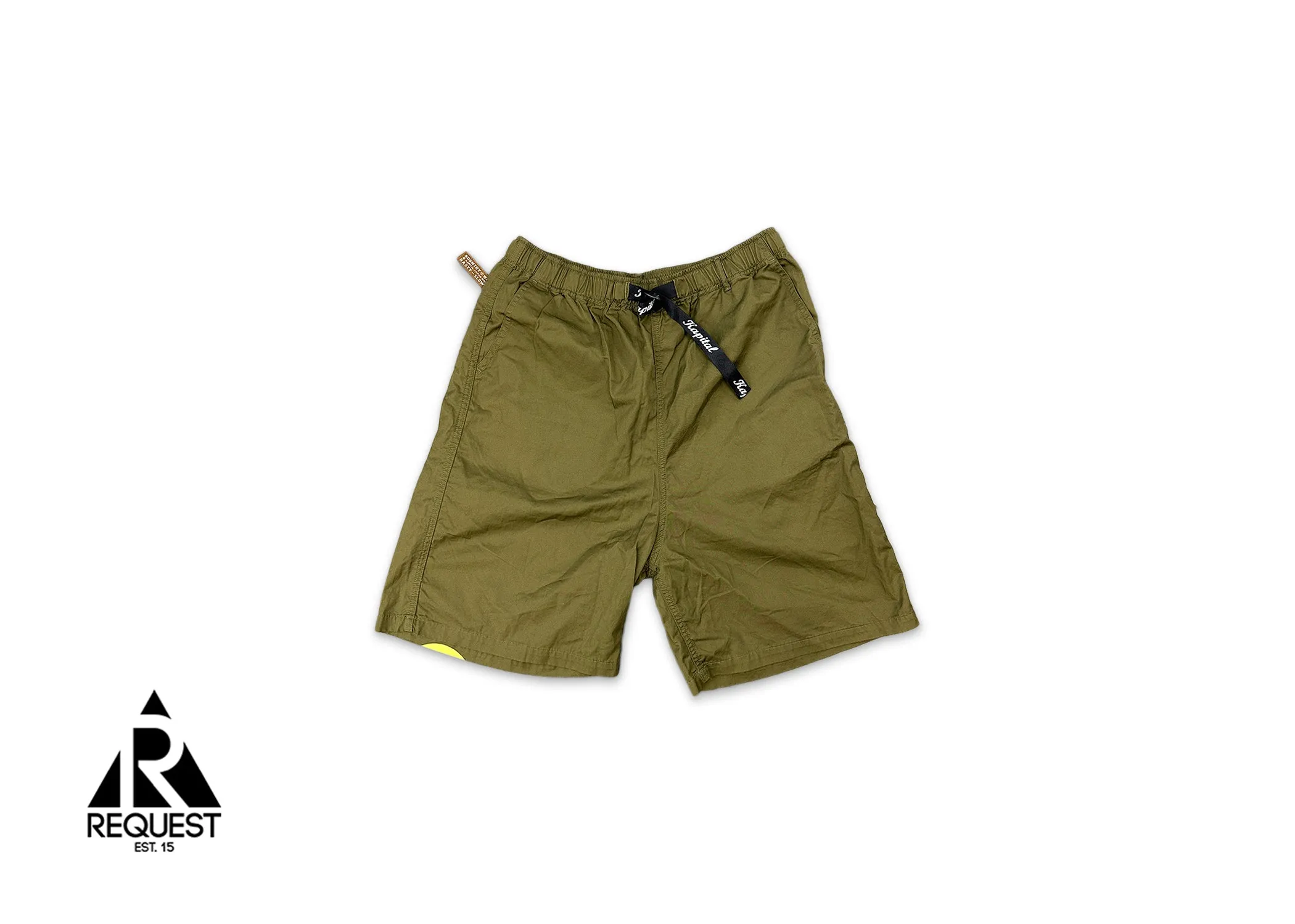 Nylon Smiley Shorts "Olive"